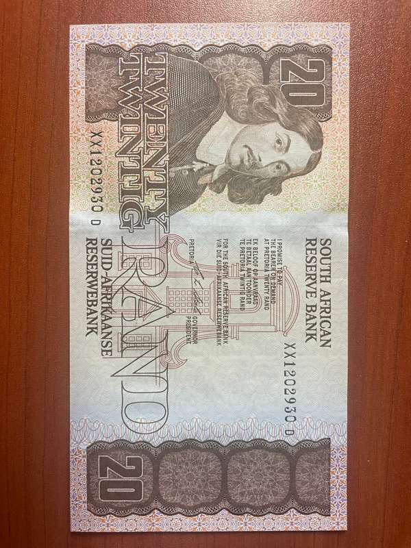 Stal *** R20 Replacement note *** 1990 first issue *** Top note