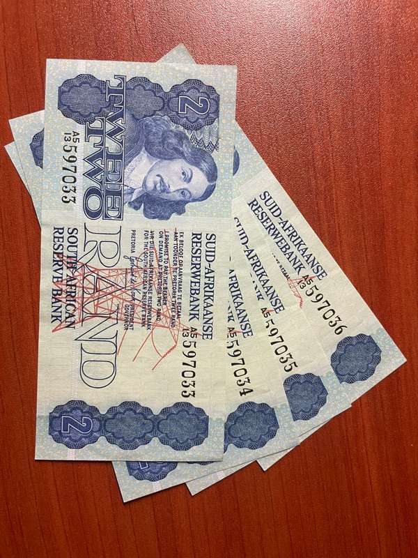 GHC de Kock *** R2 *** 1981 second issue *** 4 consecutive notes