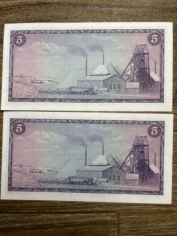 De Jongh *** R5 *** 1967 first issue *** 2 consecutive notes