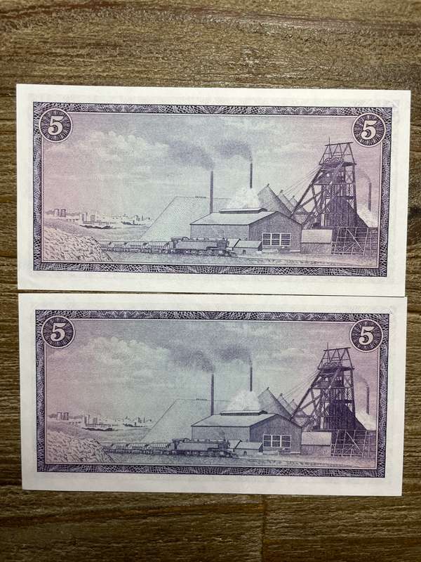 De Jongh *** R5 *** 1967 first issue *** 2 consecutive notes