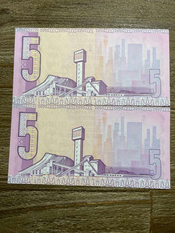 Stals *** R5 ***1990 First and only issue *** 2 great consecutive notes