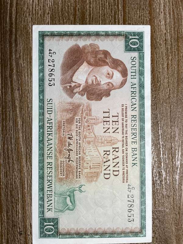 De Jongh *** R10 *** 1975 third issue *** Excellent condition