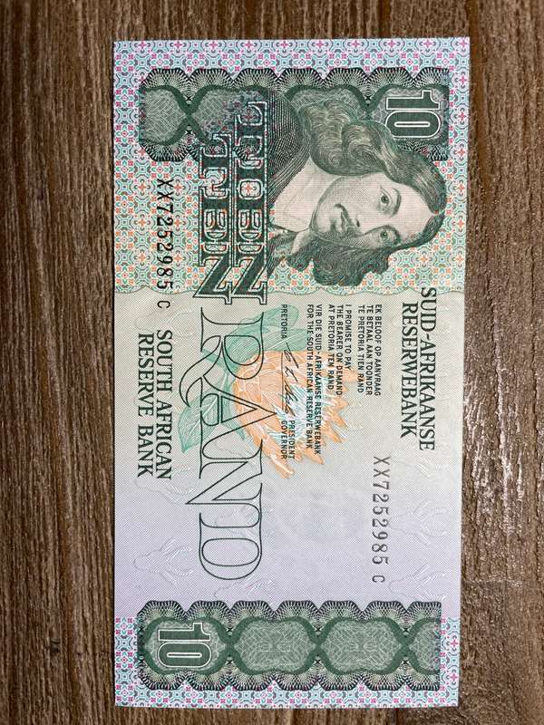 Stals *** R10 *** 1990 first issue *** Amazing replacement note