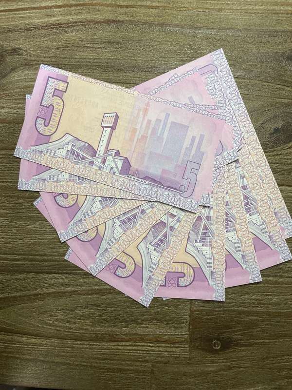 GHC de Kock *** R5 *** 1989 third issue *** 10 consecutive magnificient notes