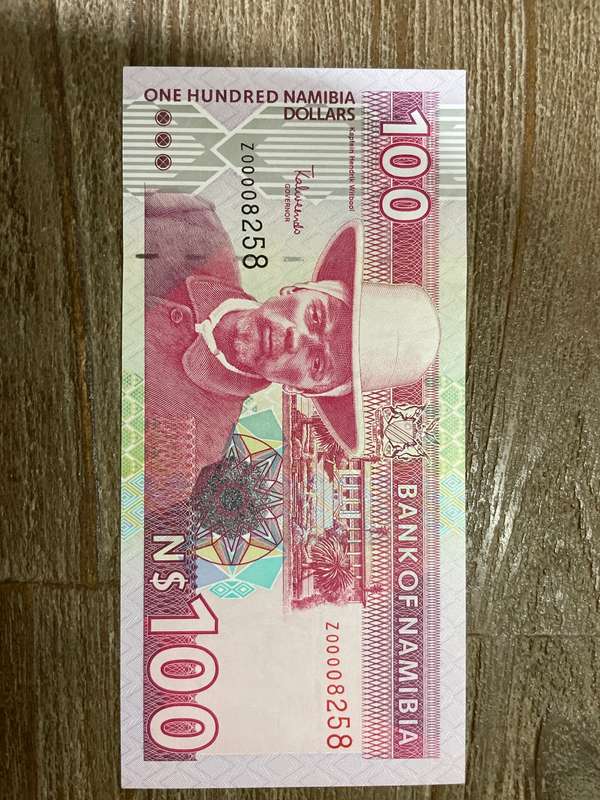 Namibia  *** $100 replacement note *** z series