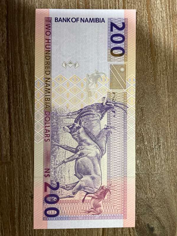Namibia  *** $200 replacement note  *** w series