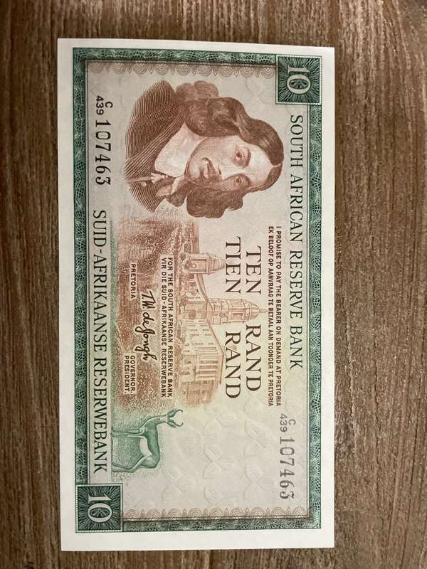 De Jongh *** R10 *** 1975 third issue *** very collectable