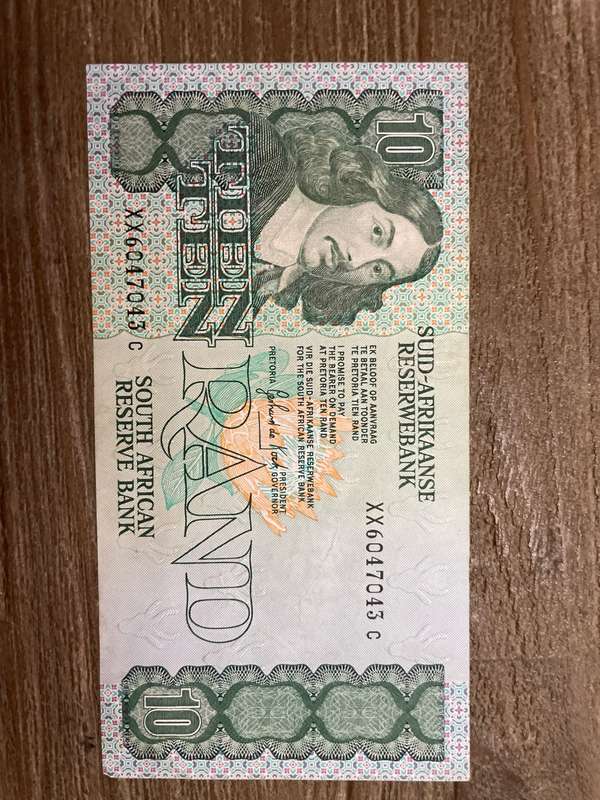 GHC de Kock *** R10 *** 1985 third issue *** ok note not unc