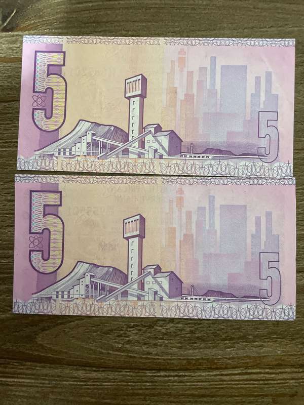 GHC de Kock *** R5 *** 1984 third issue *** 2 great notes