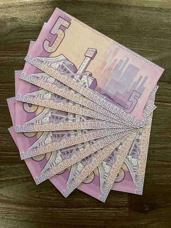 GHC de Kock *** R5 *** 1989 third issue *** 9 great consecutive notes