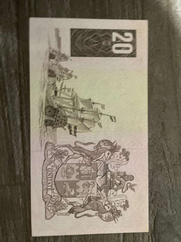 GHC de Kock *** R20 *** 1984 *** third issue *** very good replacement note
