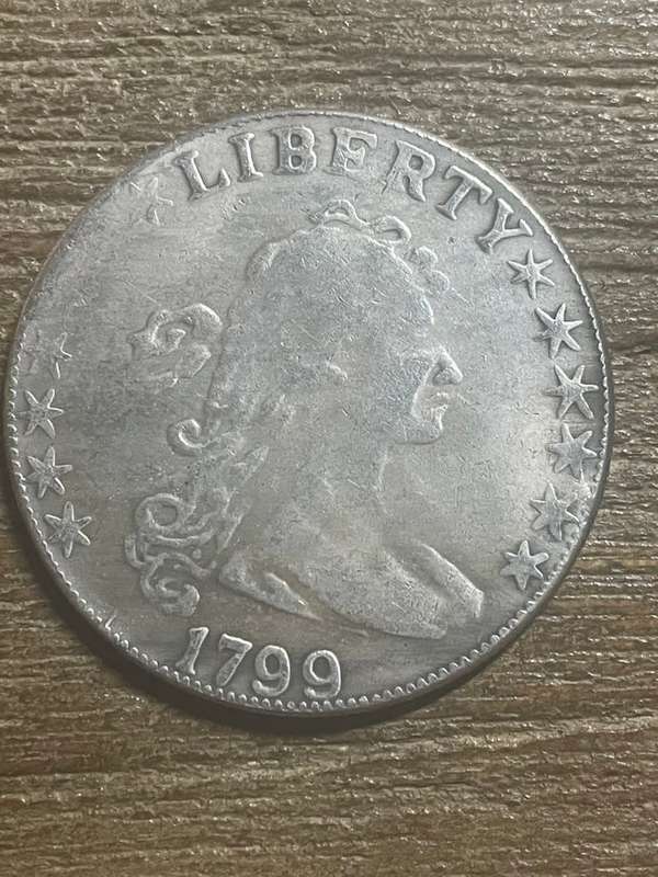 1799 *** Liberty $1 *** Imitation Crown not silver
