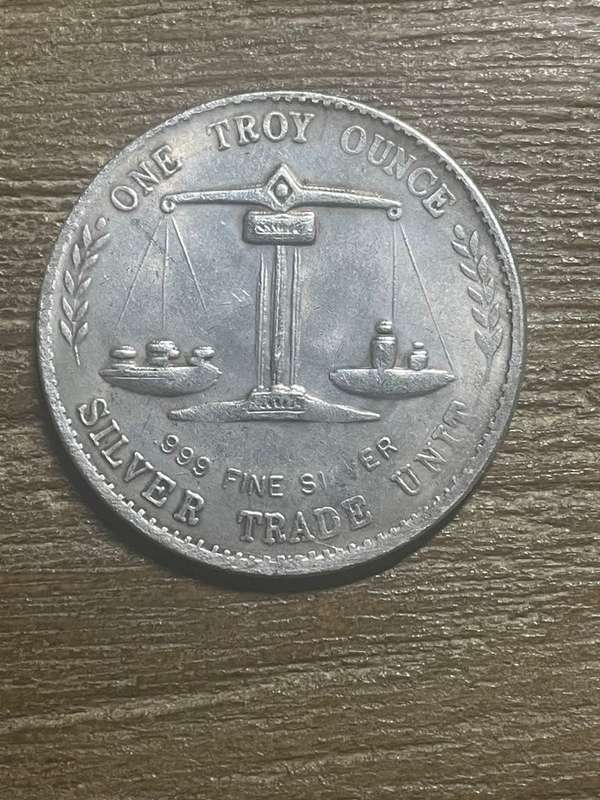No date *** Trade Dollar *** Imitation Crown not silver