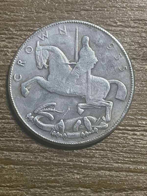 1866 *** Hong Kong $1 *** Imitation Crown not silver