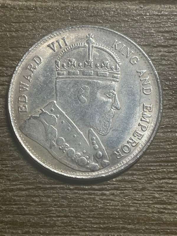1866 *** Hong Kong $1 *** Imitation Crown not silver