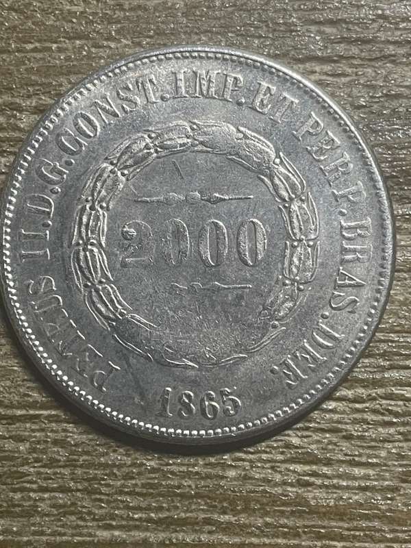 1865 *** Crown  *** Imitation Crown not silver