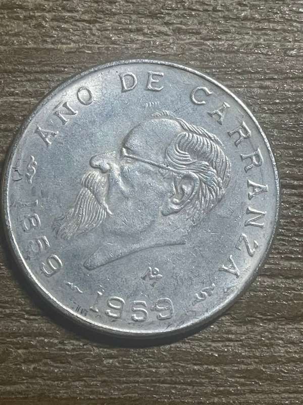 1959 *** Mexican crown *** Imitation Crown not silver