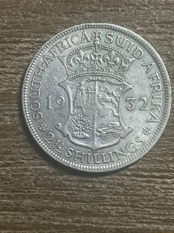 1932 *** 2 1/2 Shilling *** decent compared to others