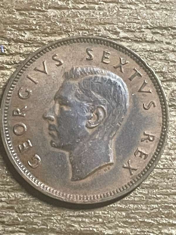1950 *** 1/2 Penny *** decent and collectable