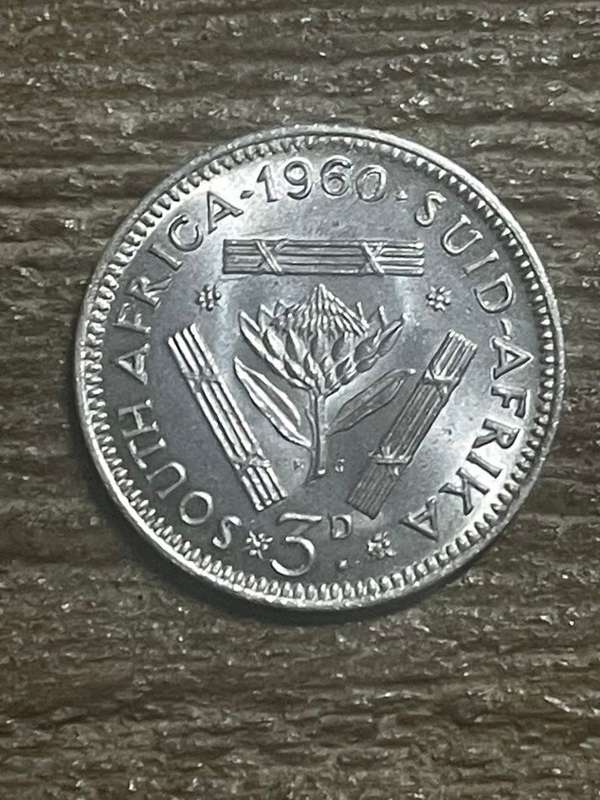 1960 *** 3P *** Broke an unc set, low mintage 21 364
