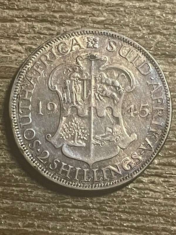 1945 *** 2 shilling *** Very decent