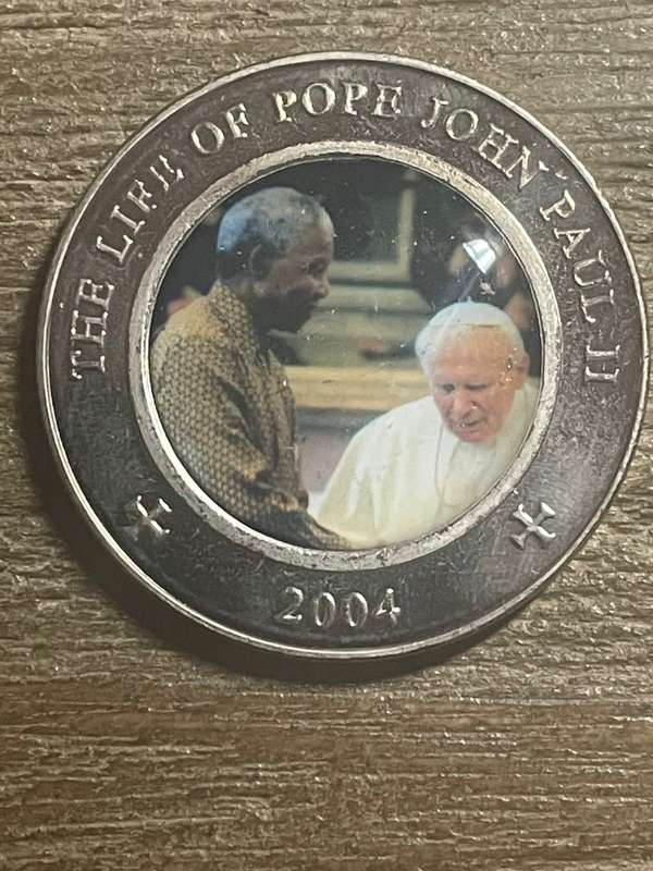 Somalia *** 25 Shilling  *** John Pope and Mandela