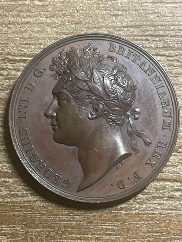 1821 George IV Coronation *** Absolute stunner *** Do your research , bargain