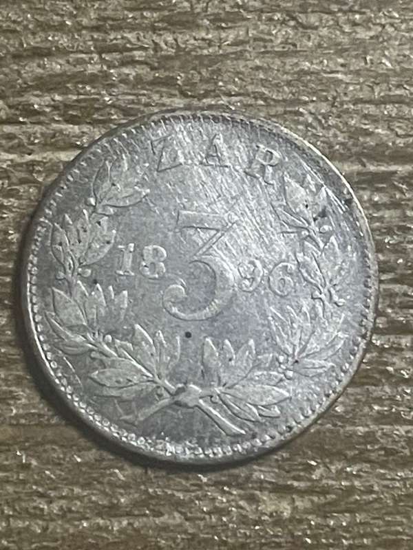 1896 *** 3P *** vf cleaned condition
