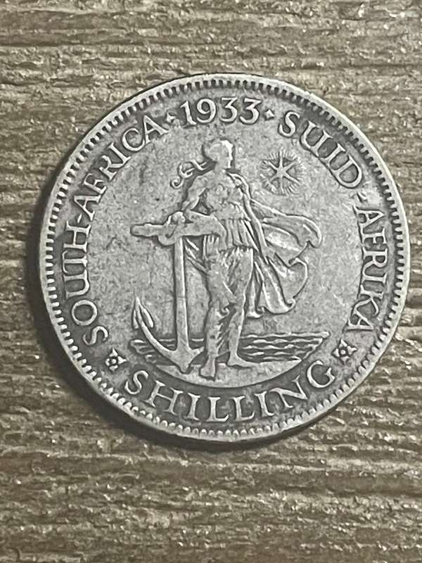 1933 *** 1 Shilling *** filler coin