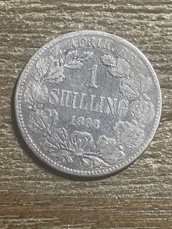 1893 *** 1 Shilling *** elusive coin