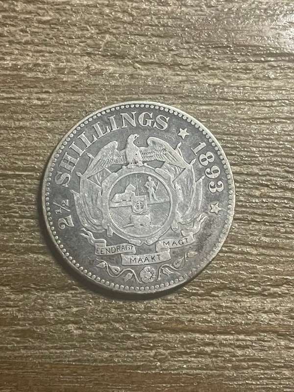 1893 *** 2 1/2 Shilling *** paid a fortune for coin 10 years ago