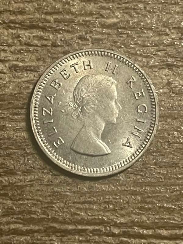 1959 *** 3P *** has great mint lustre