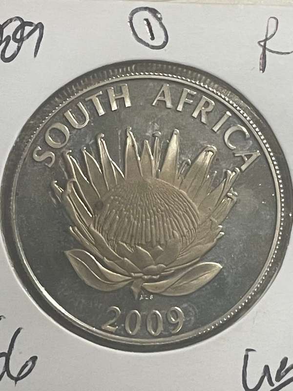 2009 *** Silver R1 anthem *** Proof coin highly collectable