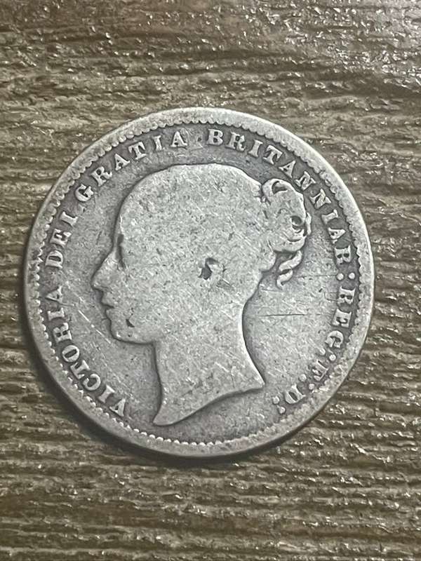 1873 *** 1 Shilling *** filler coin