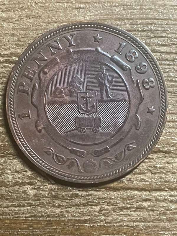 1898 *** Penny *** decent and collectable