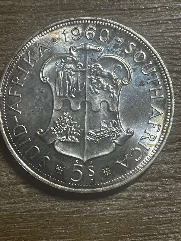 1960 *** 5 Shilling *** Top grade