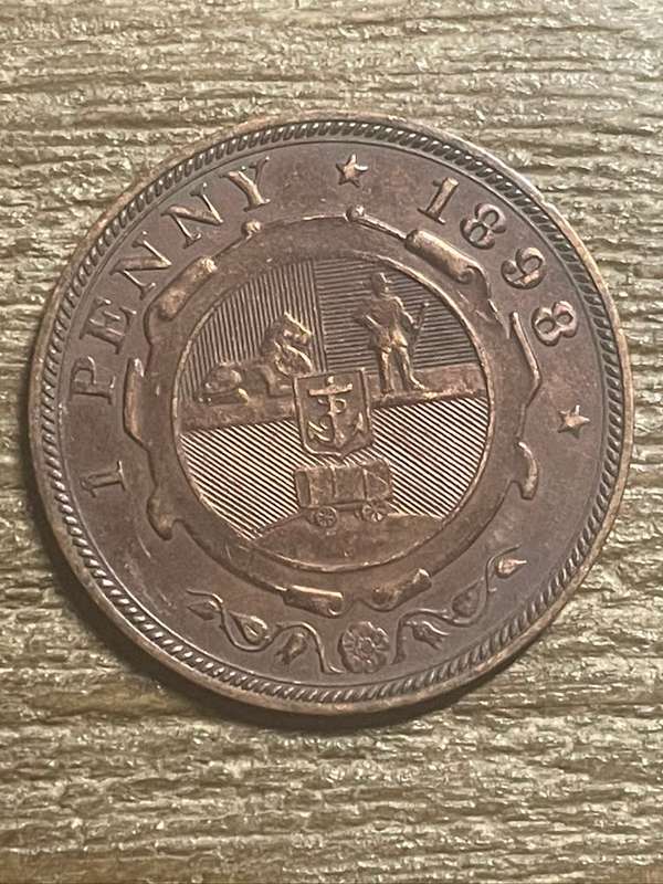 1898 *** Penny *** Collectible condition