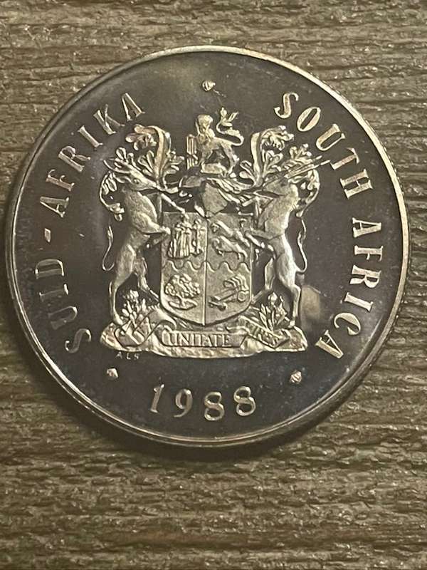1988 *** Silver R1 *** Unciculated