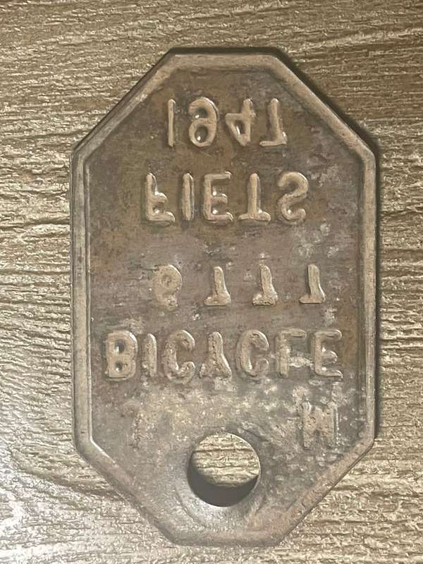 1947 *** Bicycle licence *** who would have thought you needed one