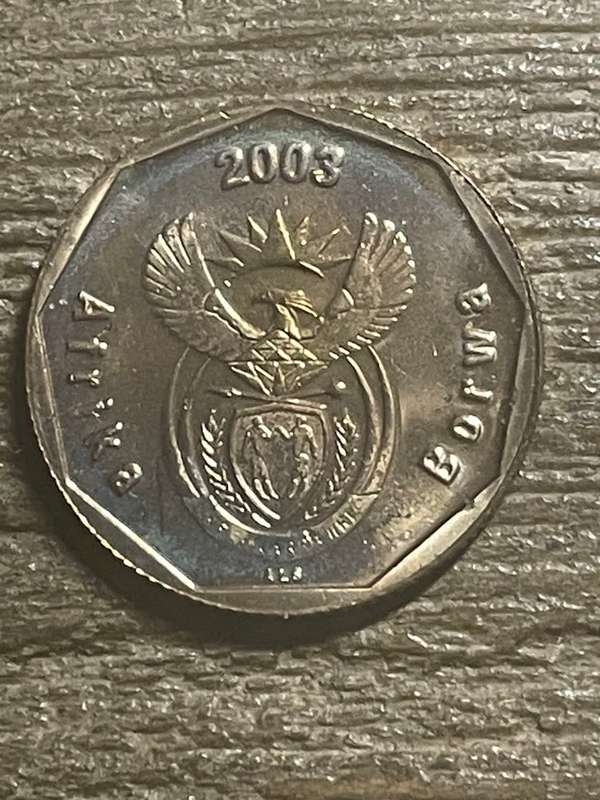 2003 *** 50c *** colouring error? Differing tones