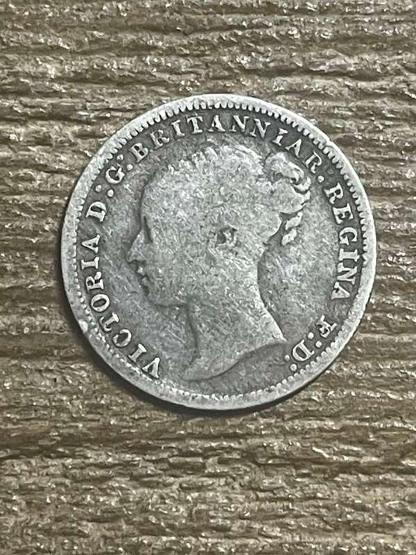 1875 *** British 3P *** decent and collectable