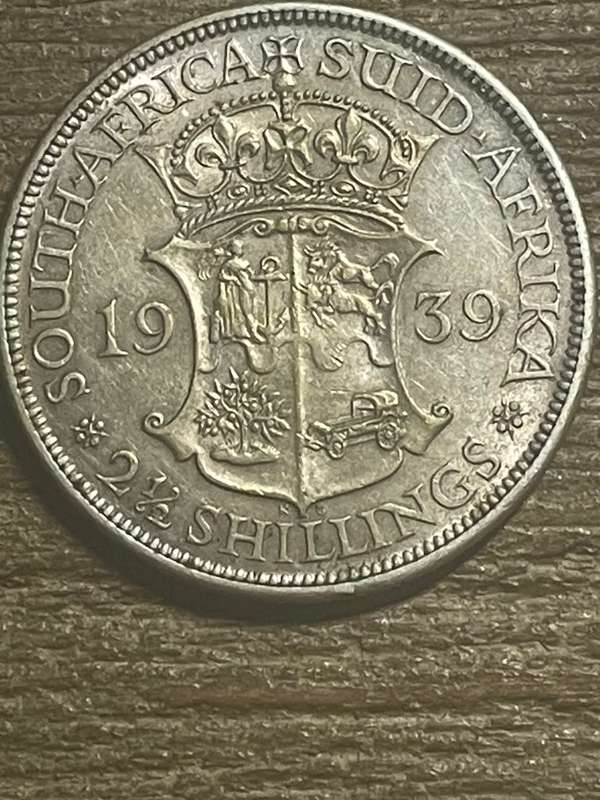 1939 *** 2 1/2 Shilling *** possibly low au