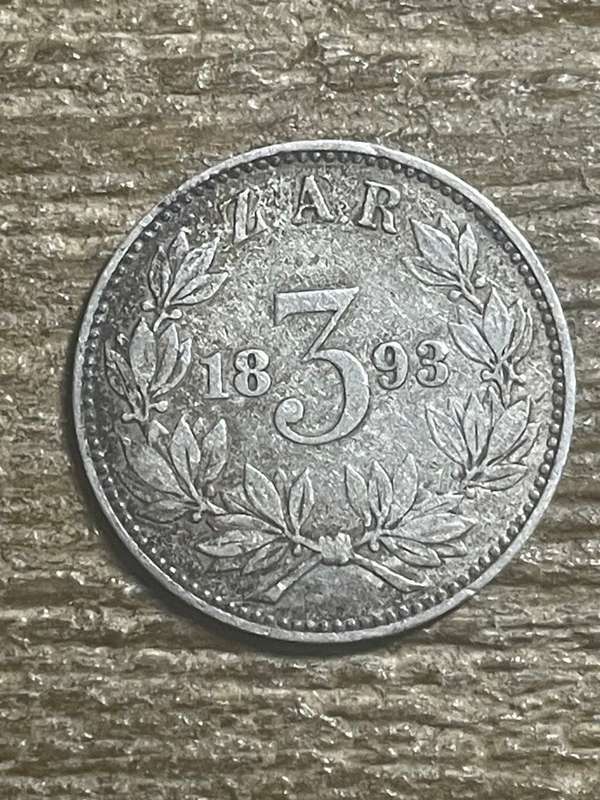 1893 *** 3P *** decent and collectable