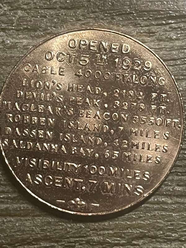 1929 *** Table Mountian opening  *** Uncirculated