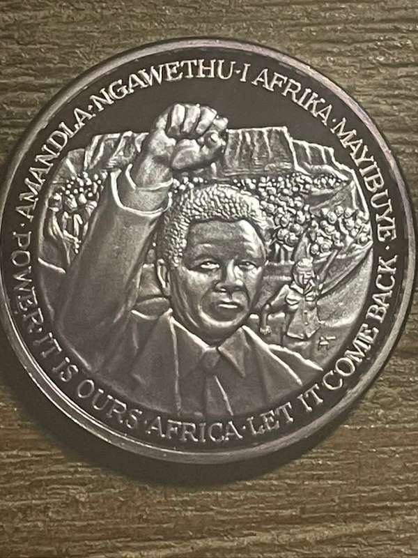 no date *** Mandela Medal *** USA issue