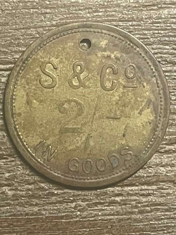 2/ in goods *** Strachan token *** still very collectable