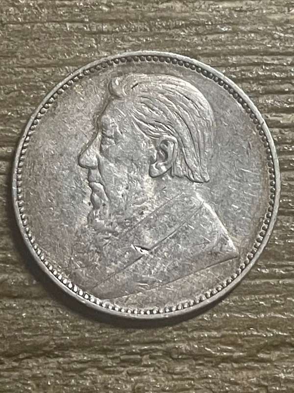 1897 *** 1 Shilling *** A/unc  highly collectable