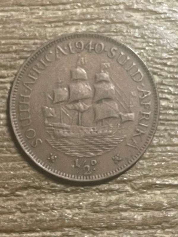 1940 *** 1/2 Penny *** vf condition