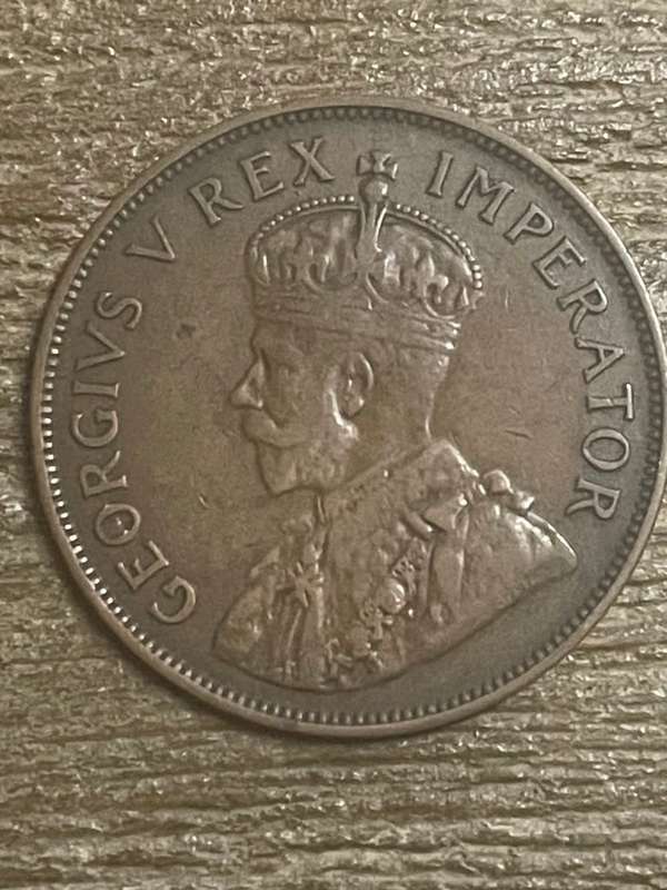 1935 *** Penny *** A/unc  highly collectable