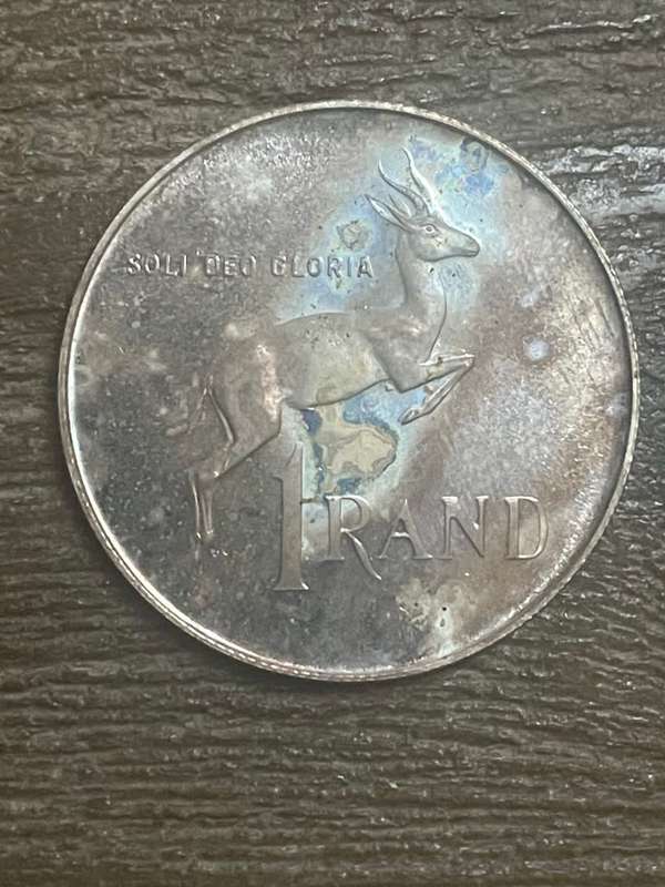 1975 *** Silver R1 *** beautiful proof under surface toning